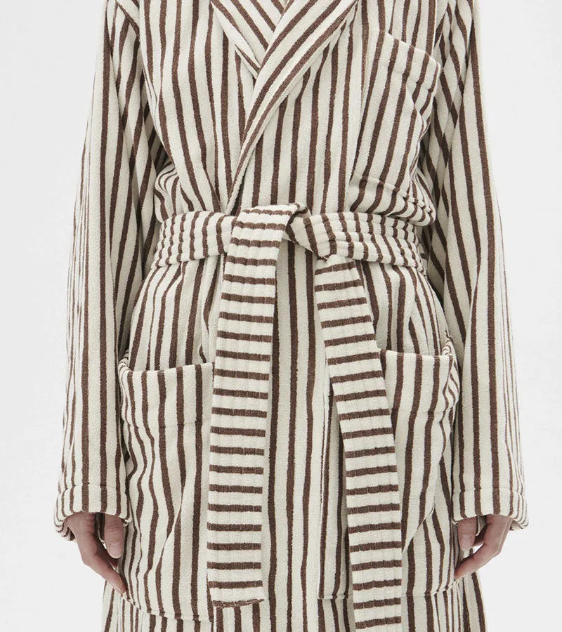 Classic Bathrobe | Kodiak Stripes