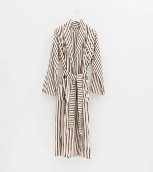Classic Bathrobe | Kodiak Stripes