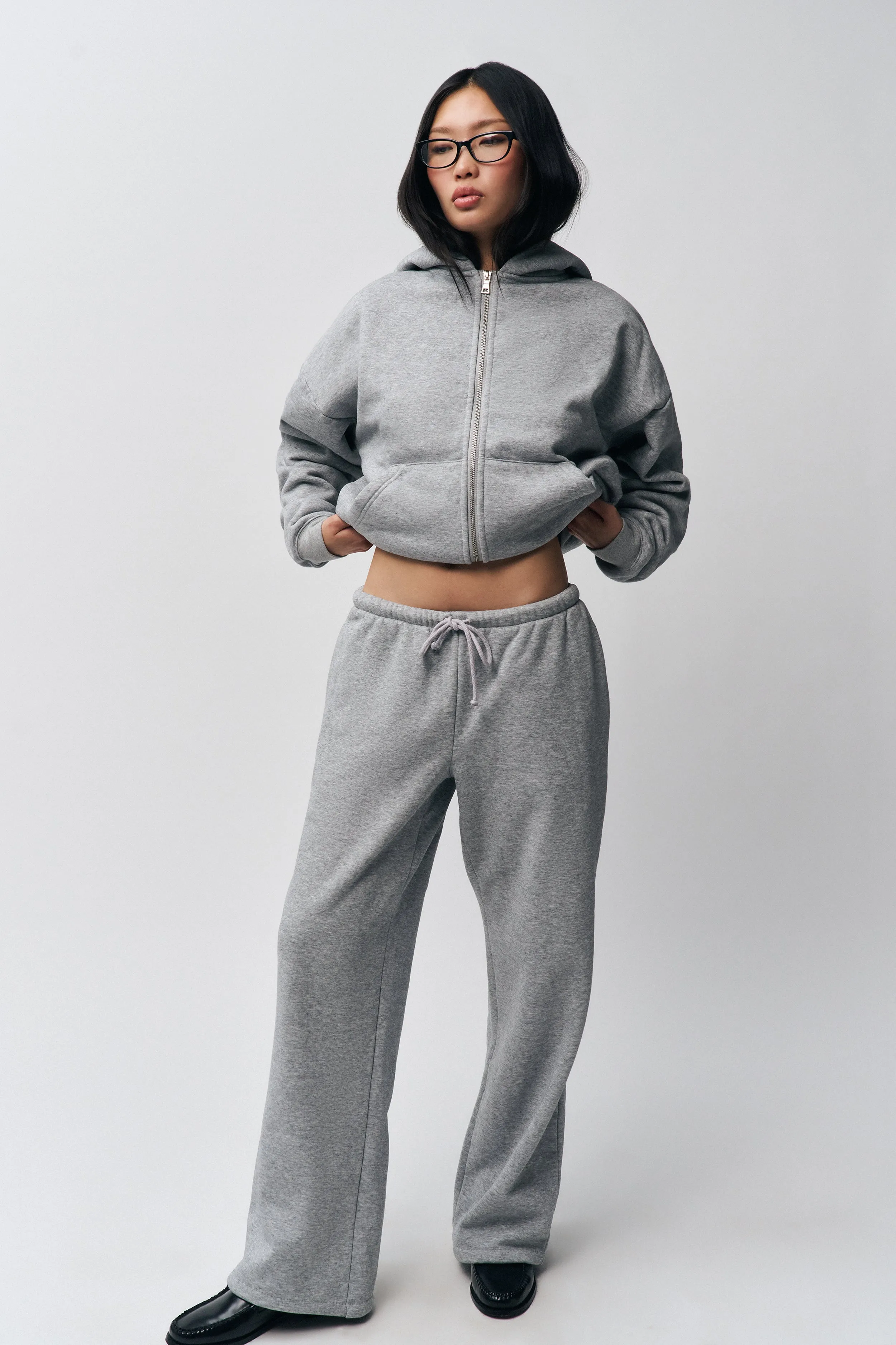 Padded hips Relaxed Drawstring Sweatpant