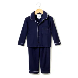 Classic Navy Flannel Pajamas