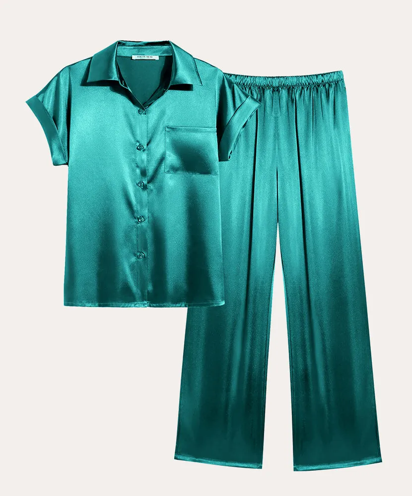 Classic Satin Silky Pajama Set (US Only)