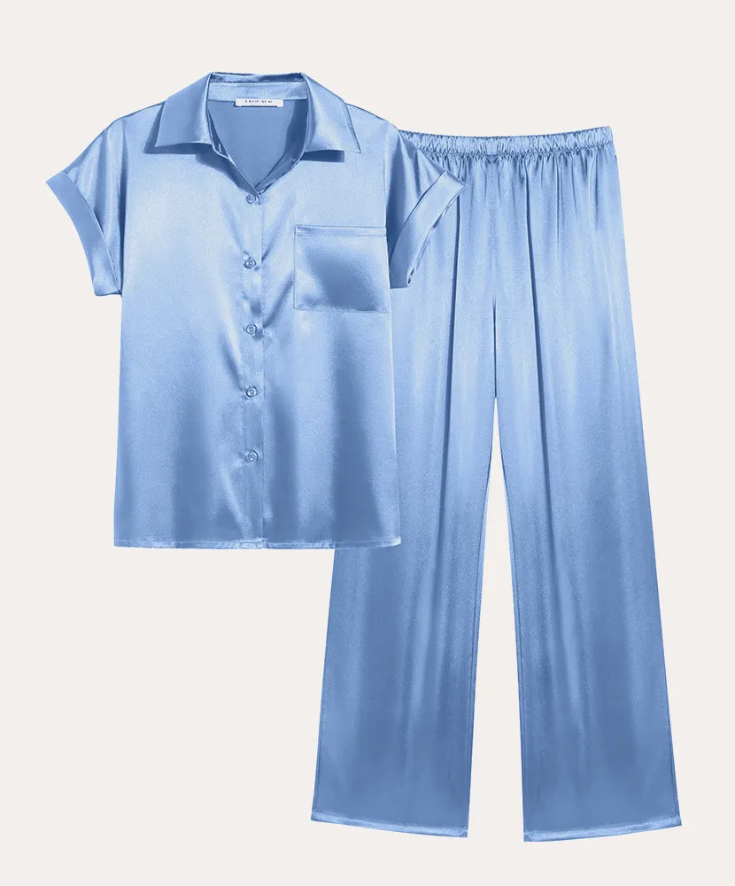 Classic Satin Silky Pajama Set (US Only)