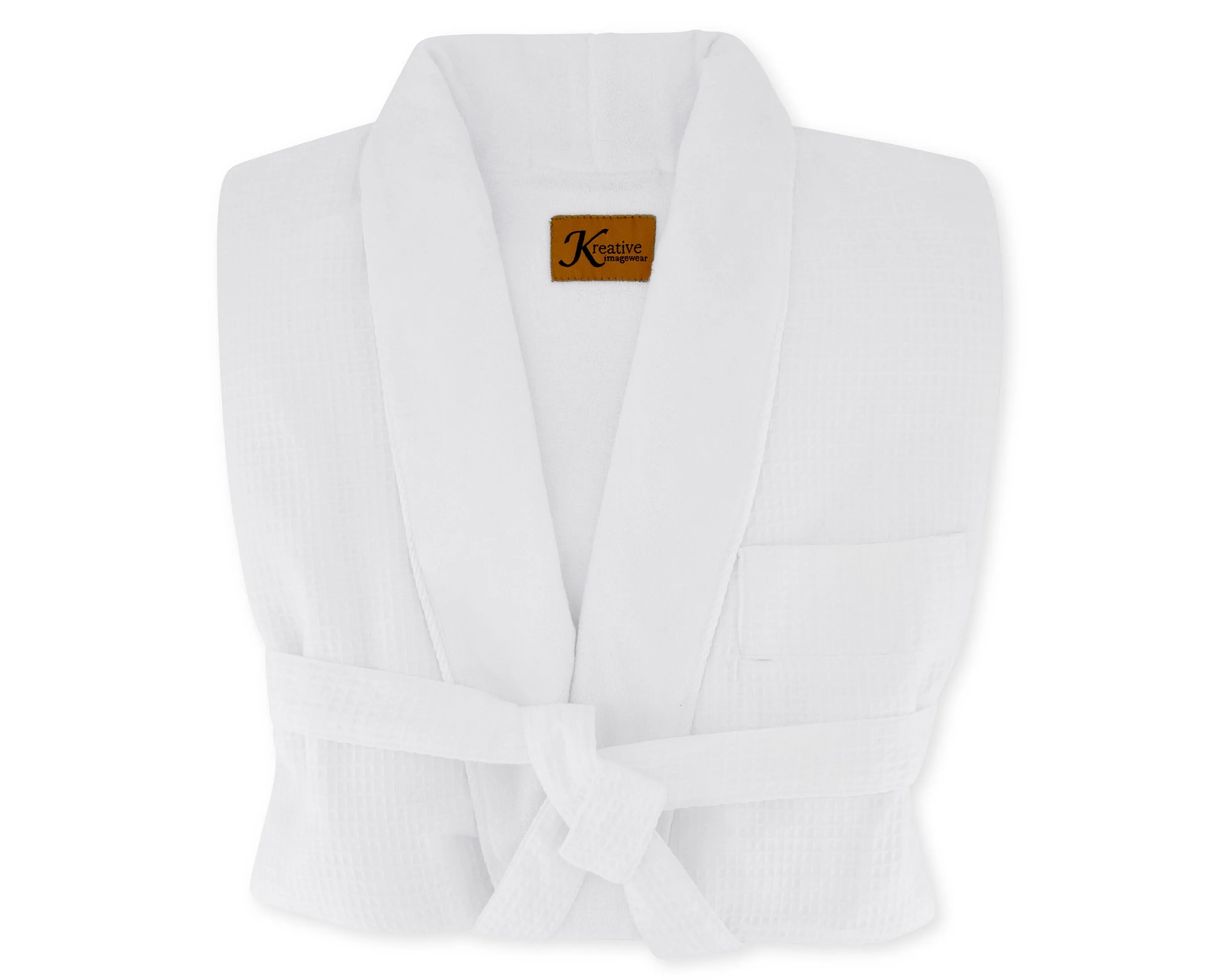 Classic Waffle Weave Spa Bathrobe