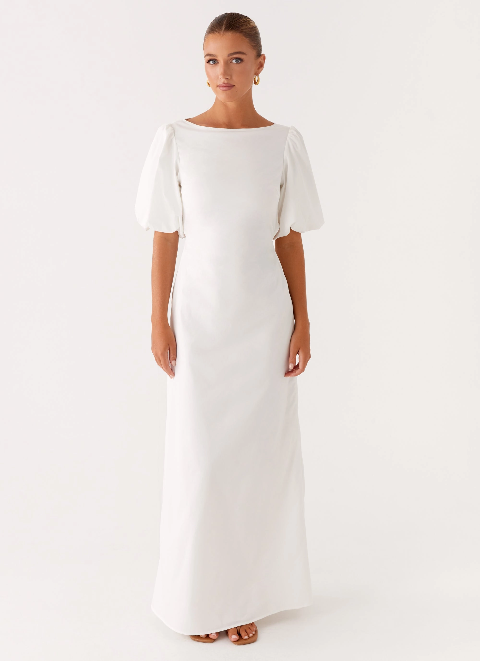 Dance Night Judy Maxi Dress - White