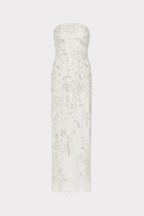 Casual Fit Magnolia Beaded Dream Sequin Maxi Dress