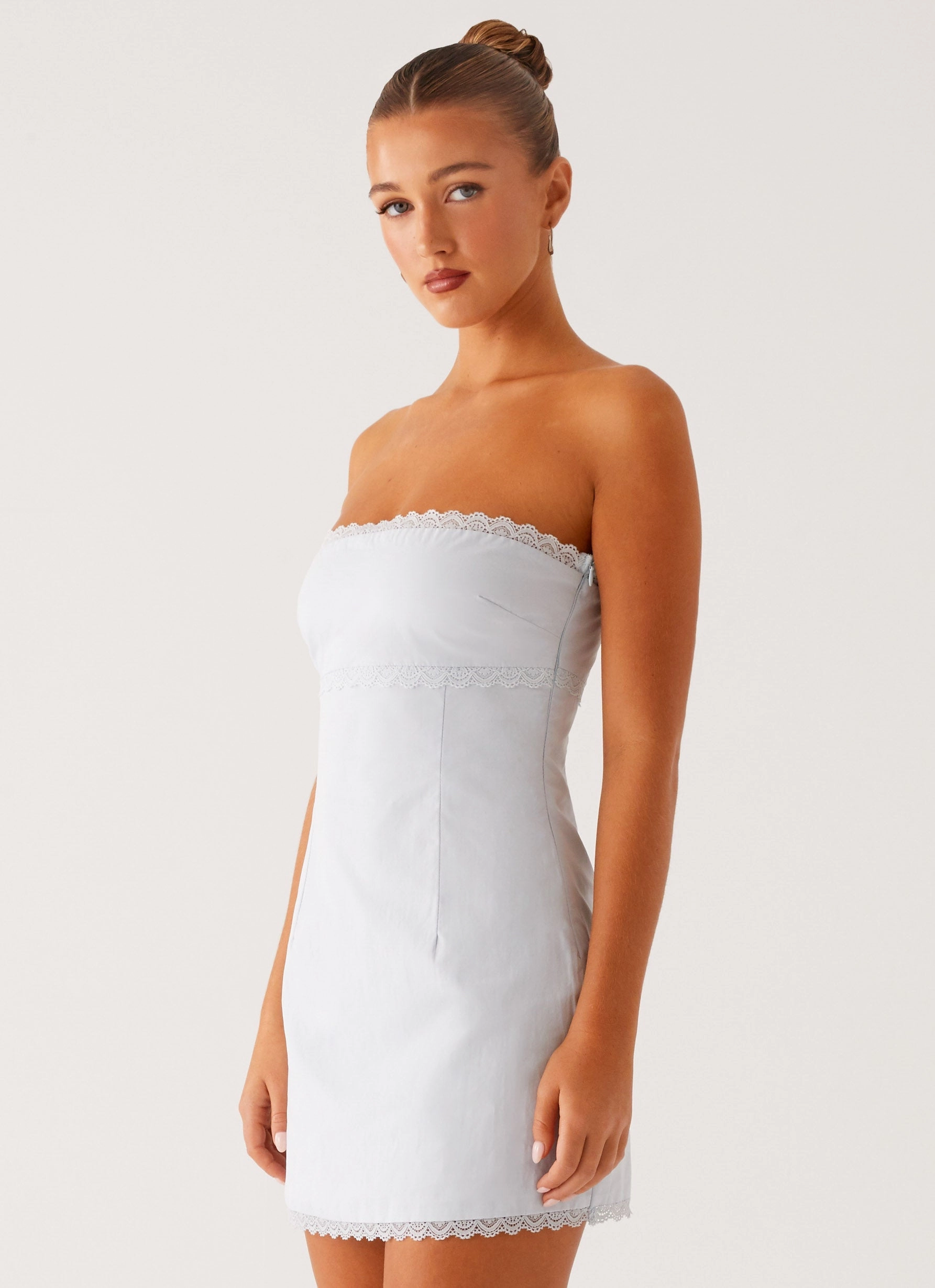 Cala Mini Dress - Blue Clean Outfit Soft Aesthetic