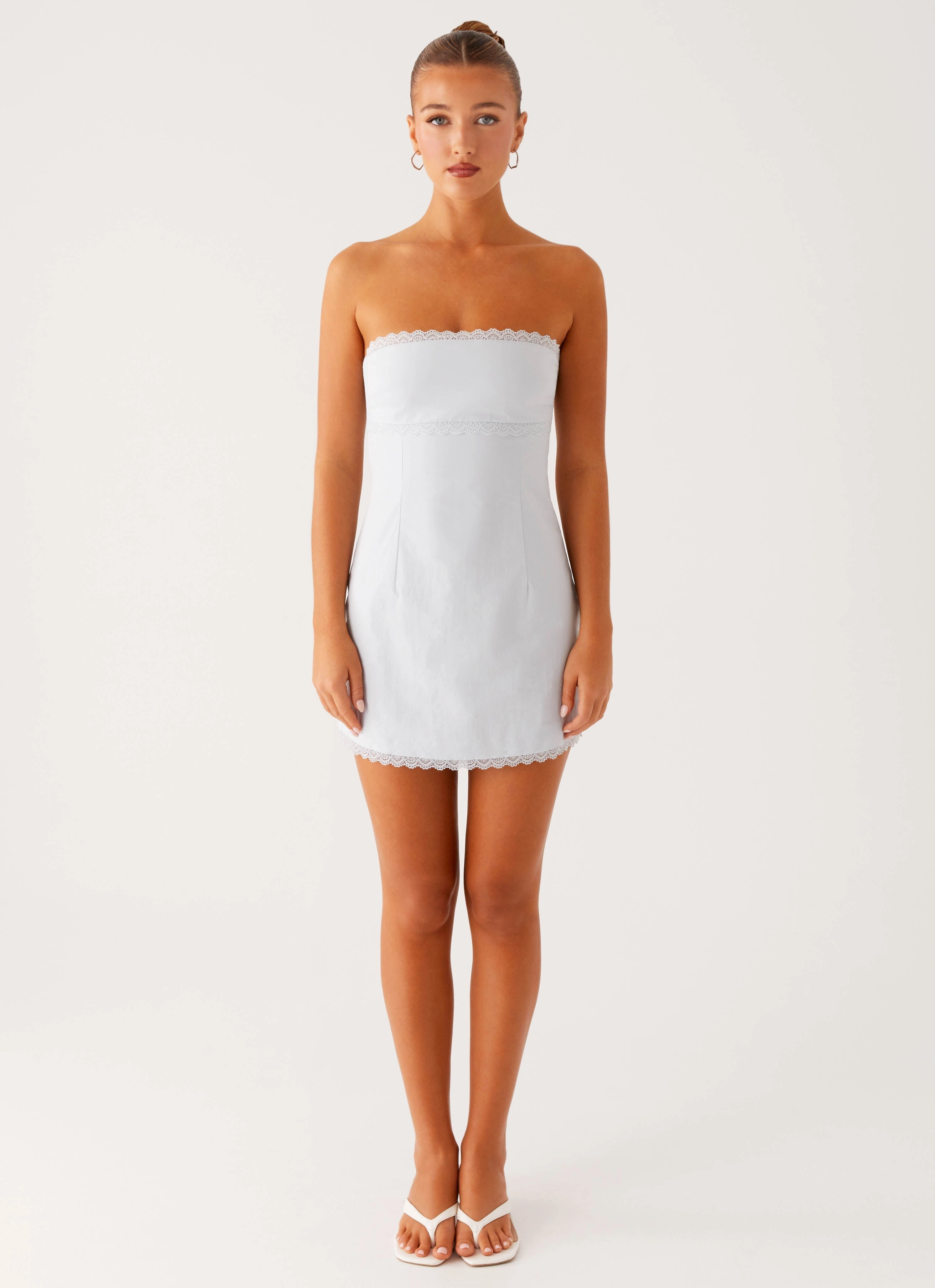 Cala Mini Dress - Blue Year Round Style Classic Choice