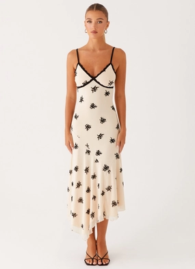 Amelia Midi Dress - Nude Tailored Layers Tailored Elegance