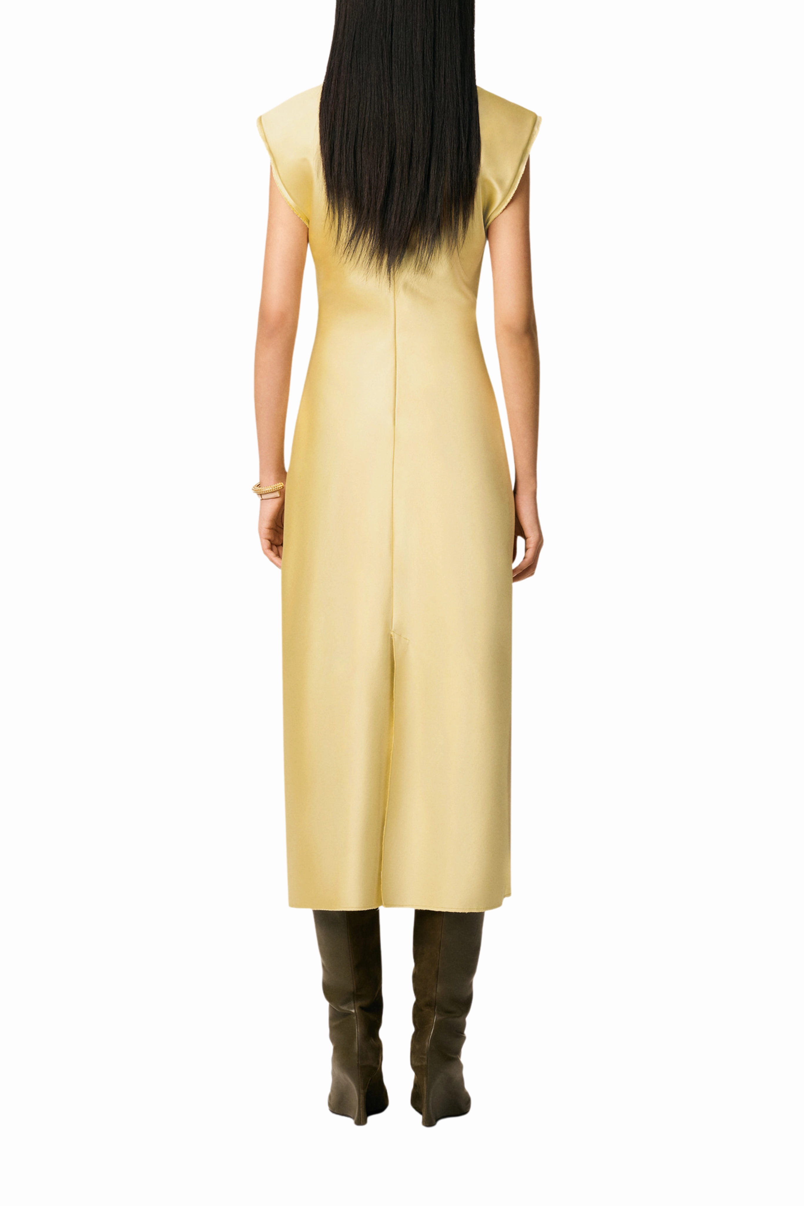 Beadwork Long Dress