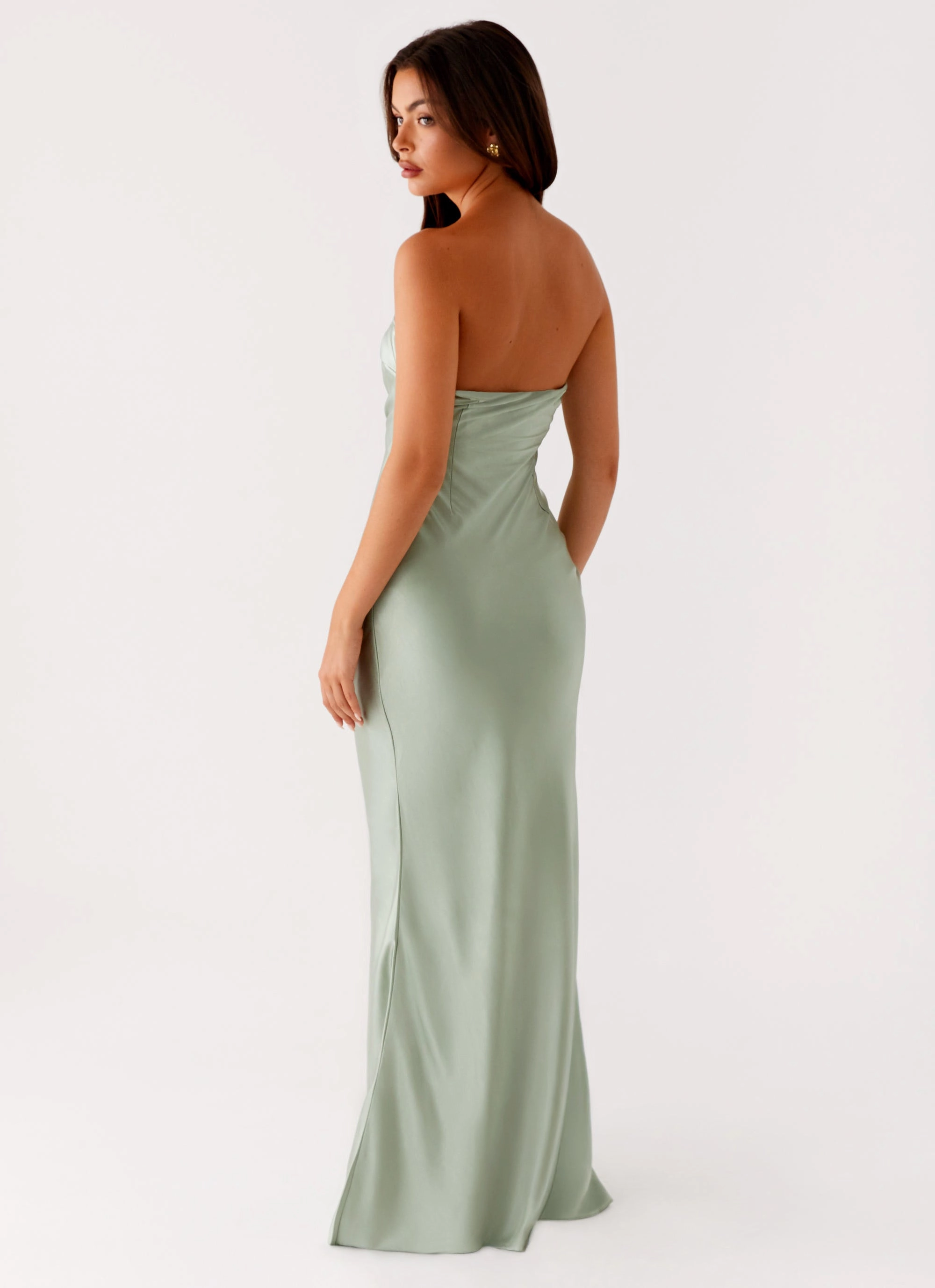 Monte Carlo Maxi Dress - Sage Simple Texture