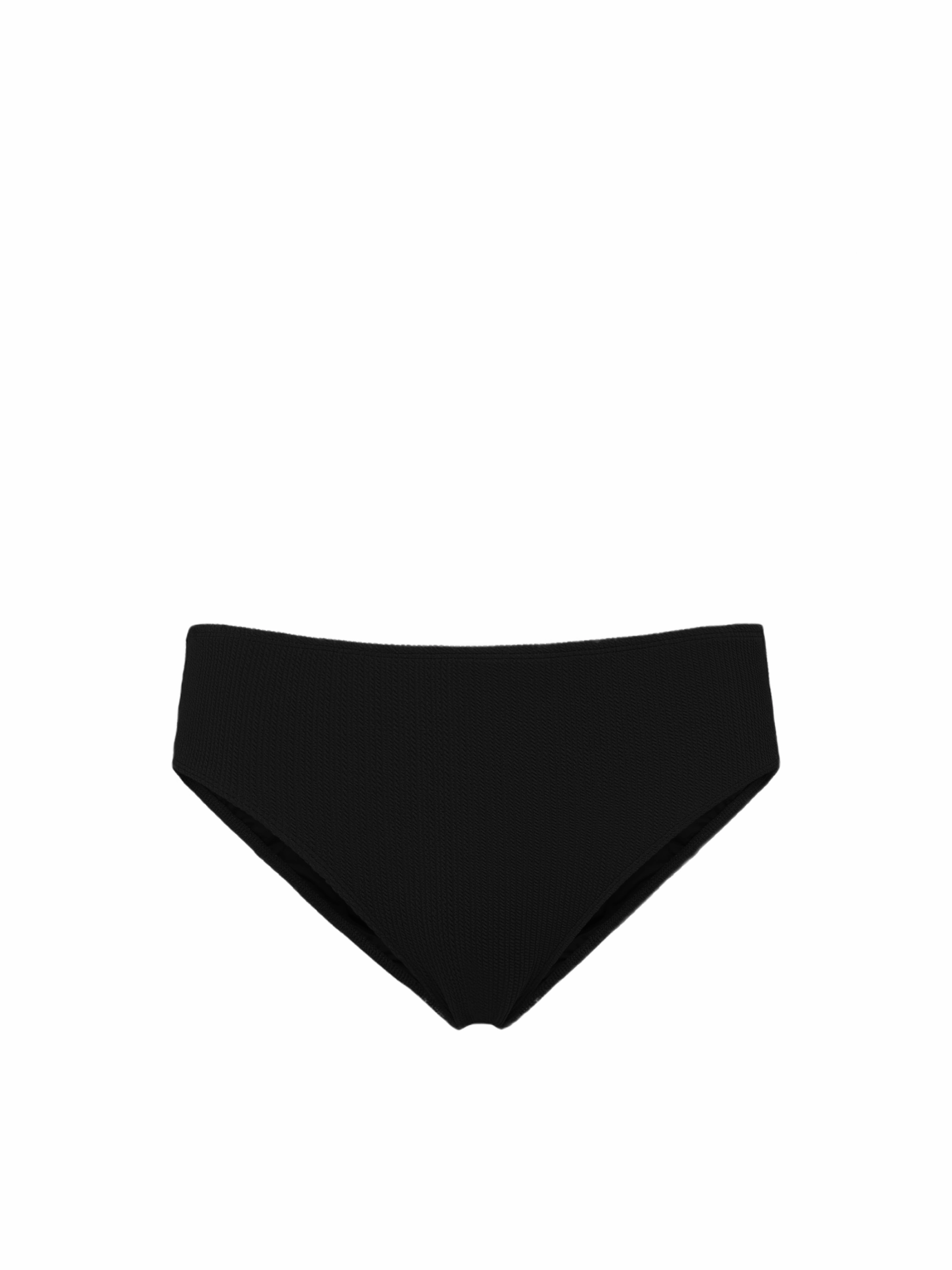 Classic Midrise Bottom In Black Texture Beach Day Saltwater Resistant