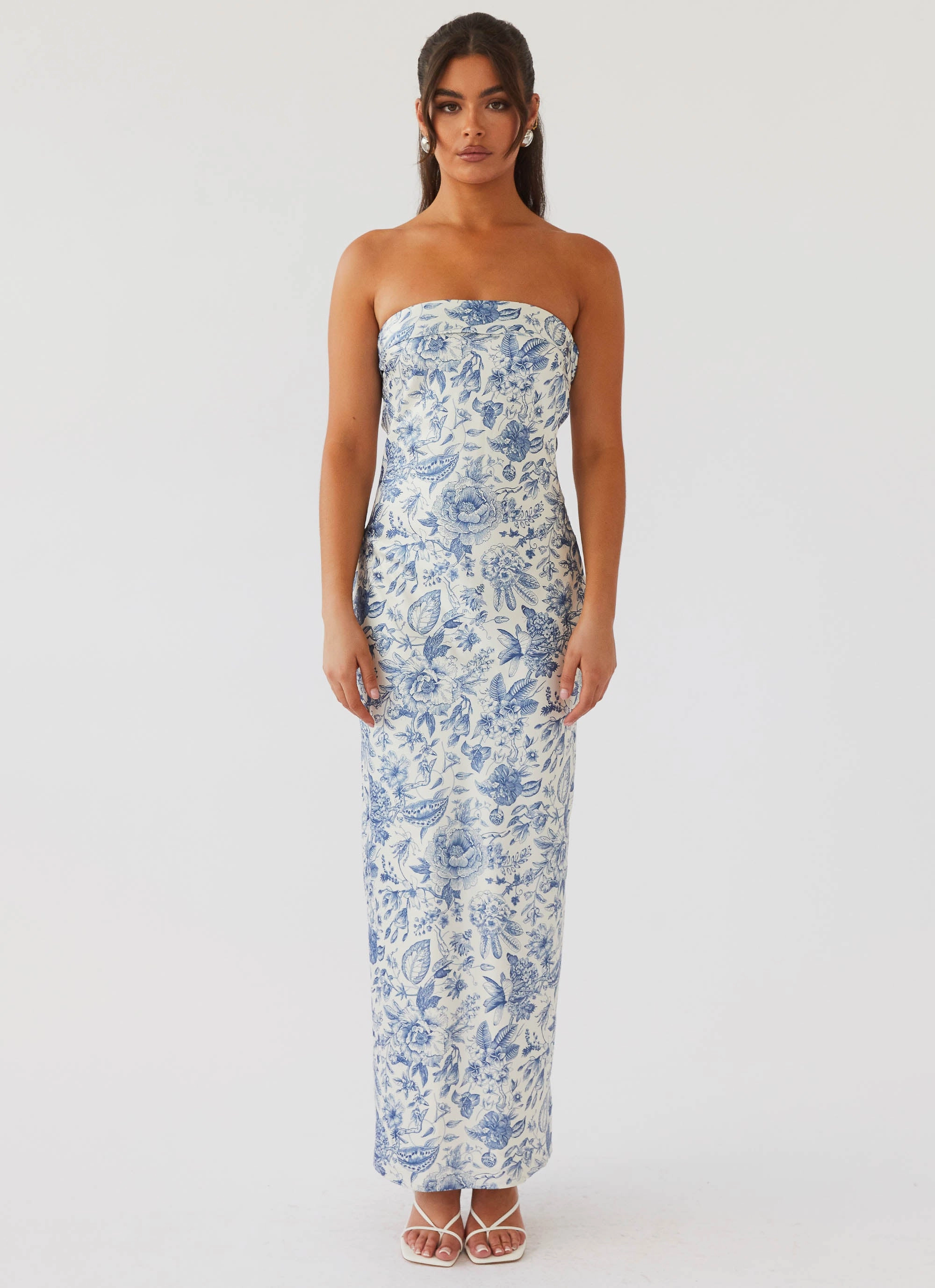 Casual maxi dress Chic Fit Wear Summer Lover Maxi Dress - Blue Paisley