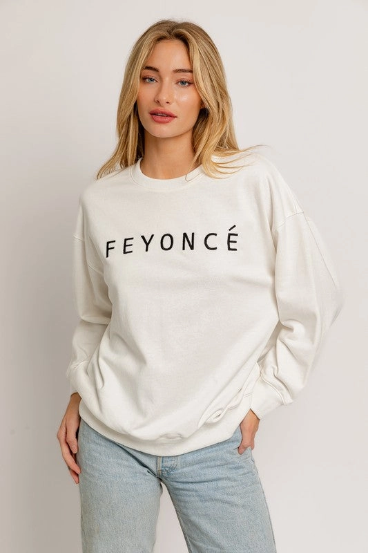 Feyonce Sweatshirt Double Layer Thermal