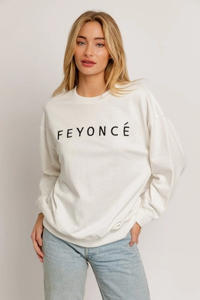 Feyonce Sweatshirt Double Layer Thermal