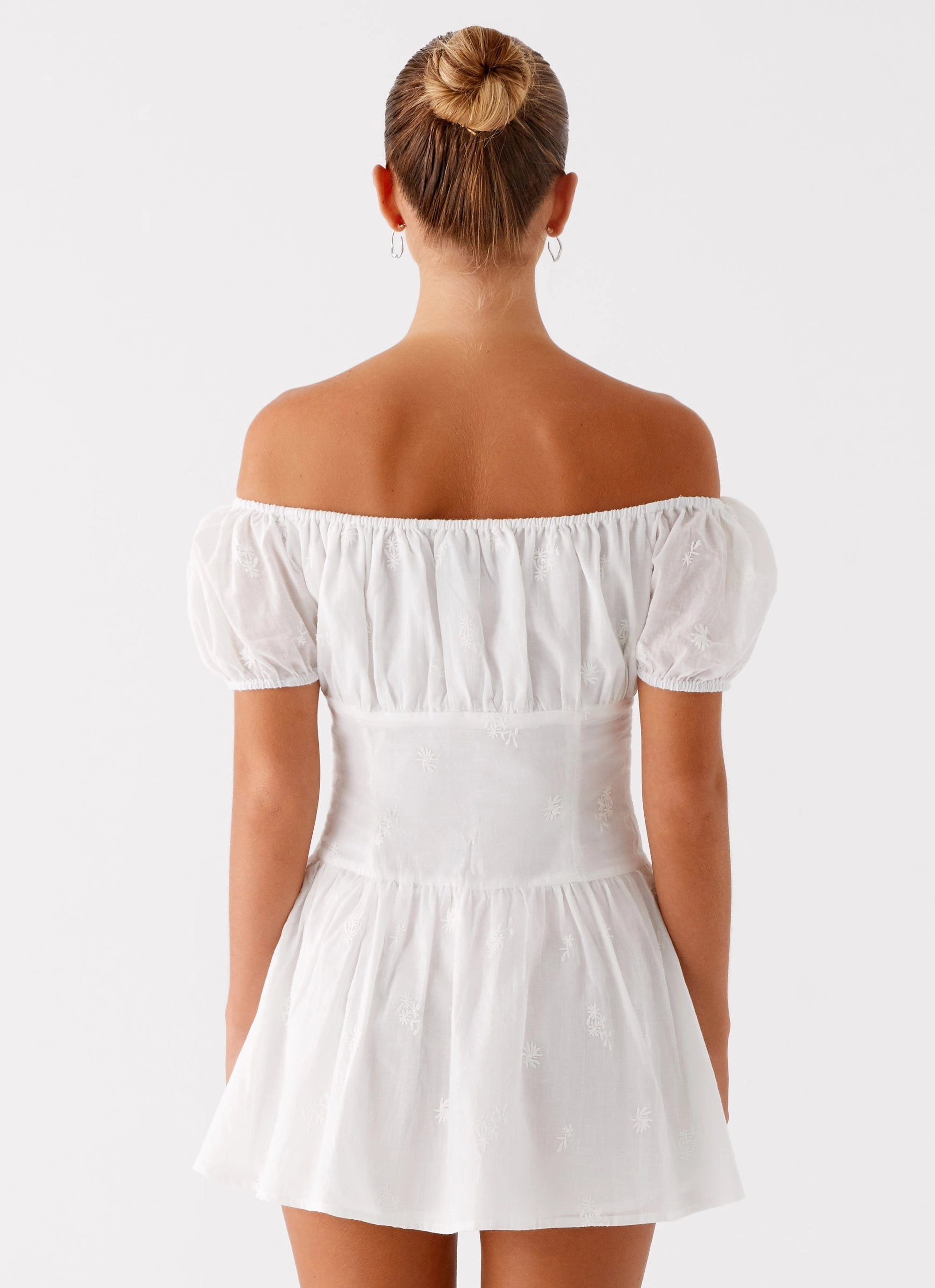 Relaxed Mood Outfit Lineup Anthem Mini Dress - Ivory