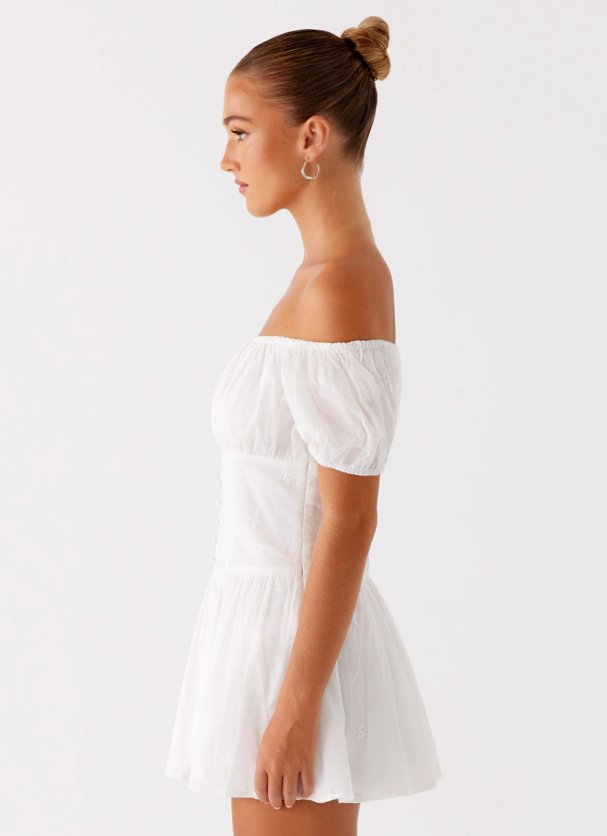 Anthem Mini Dress - Ivory Red Carpet Look Signature Line