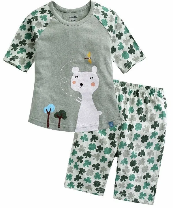 Clover Cat 3/4 Sleeve Outfits