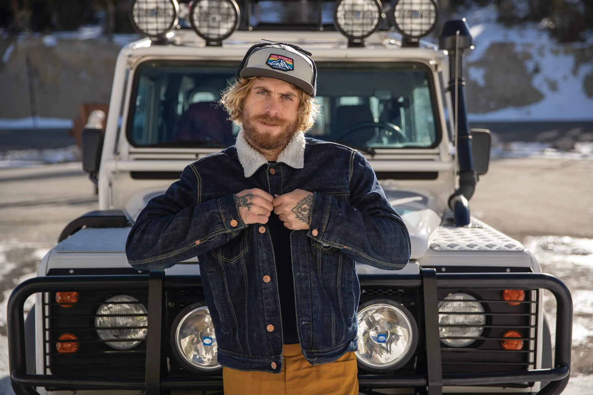 Coal The Tracker Flannel Lined 5 Panel Earflap Hat