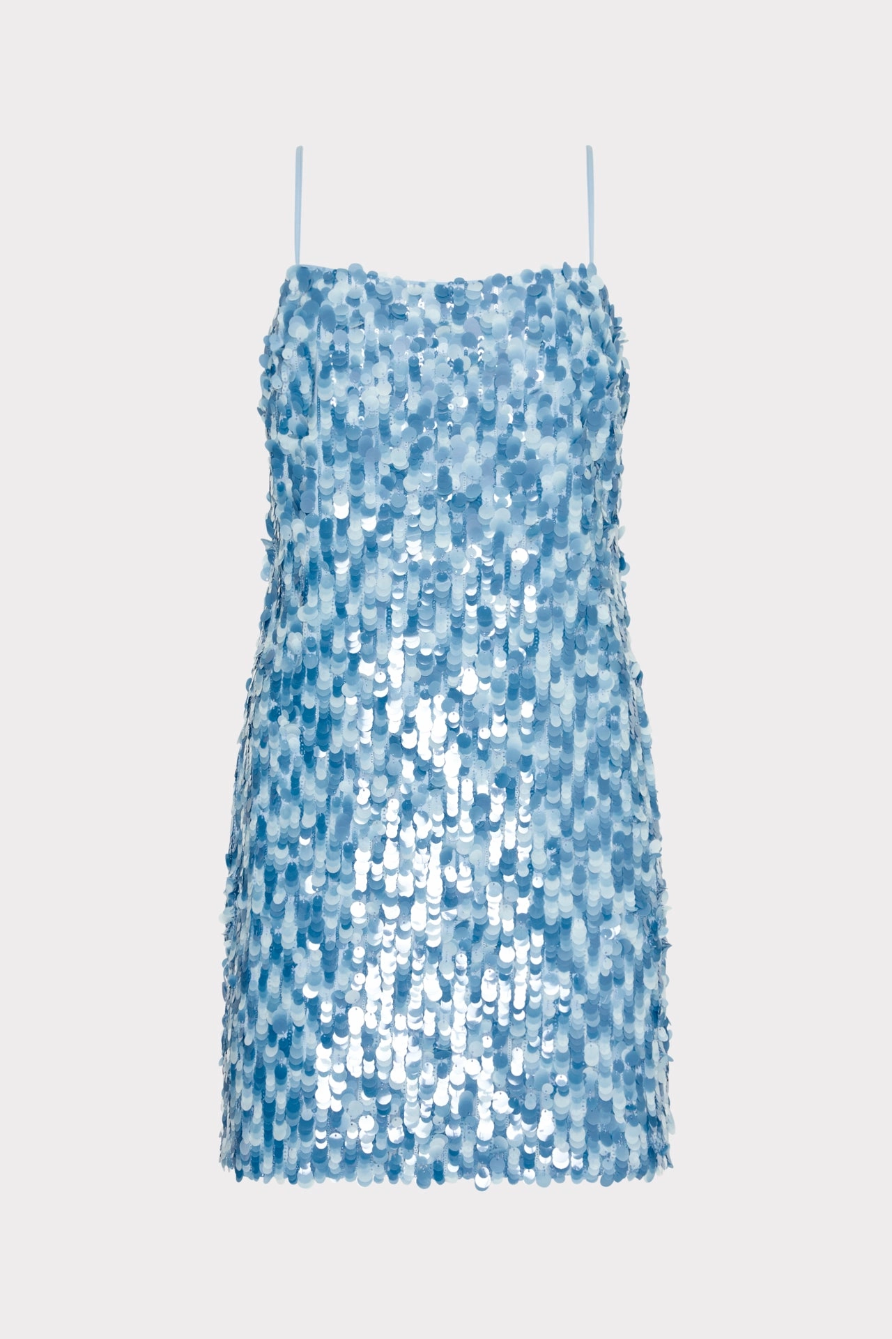All Gender Fit Calm Silhouette Colette Sequins Beaded Mini Dress
