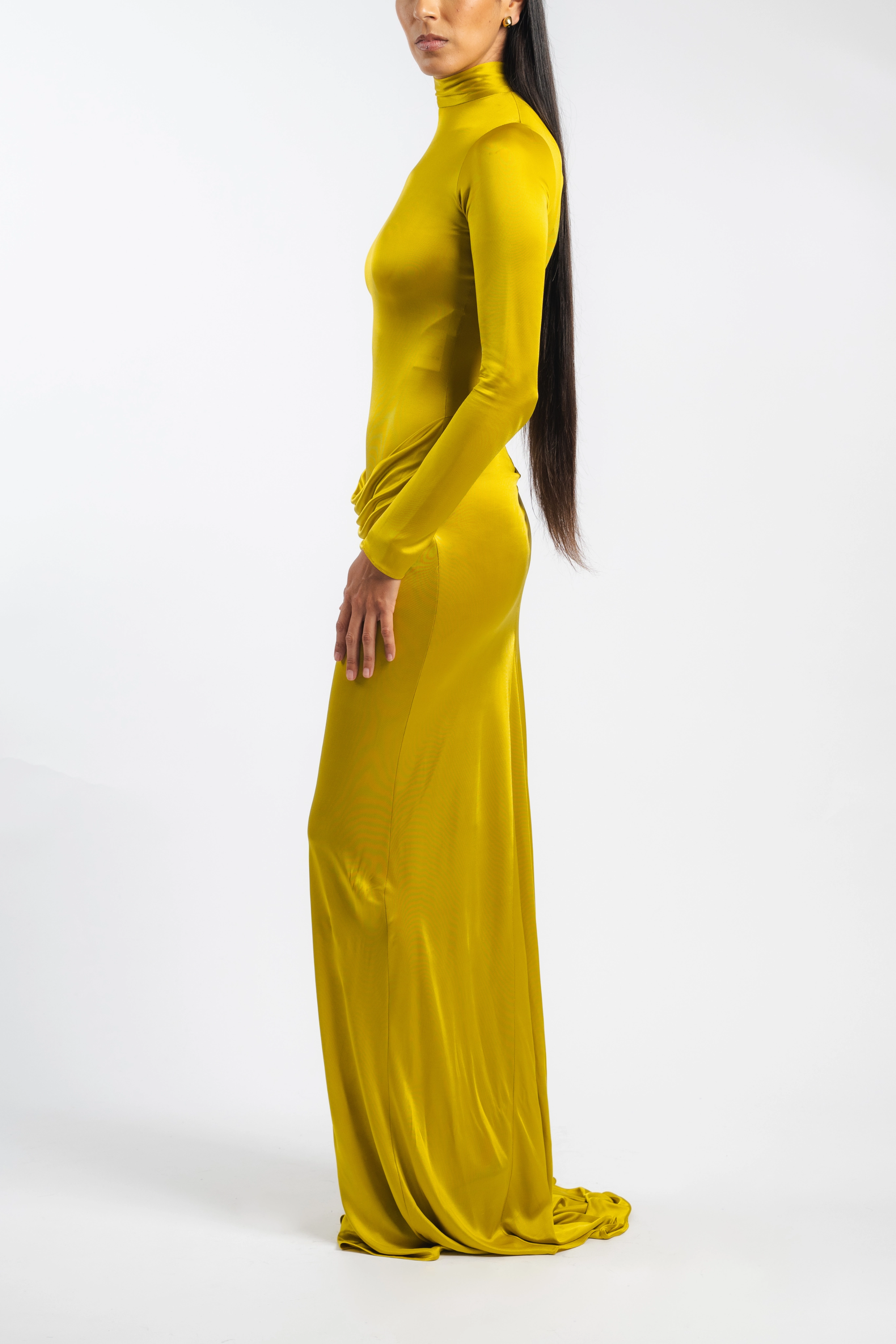 Casual Wear PlushLining Caryatide Dress