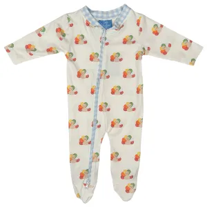 Colorfully Thankful Bamboo Footie