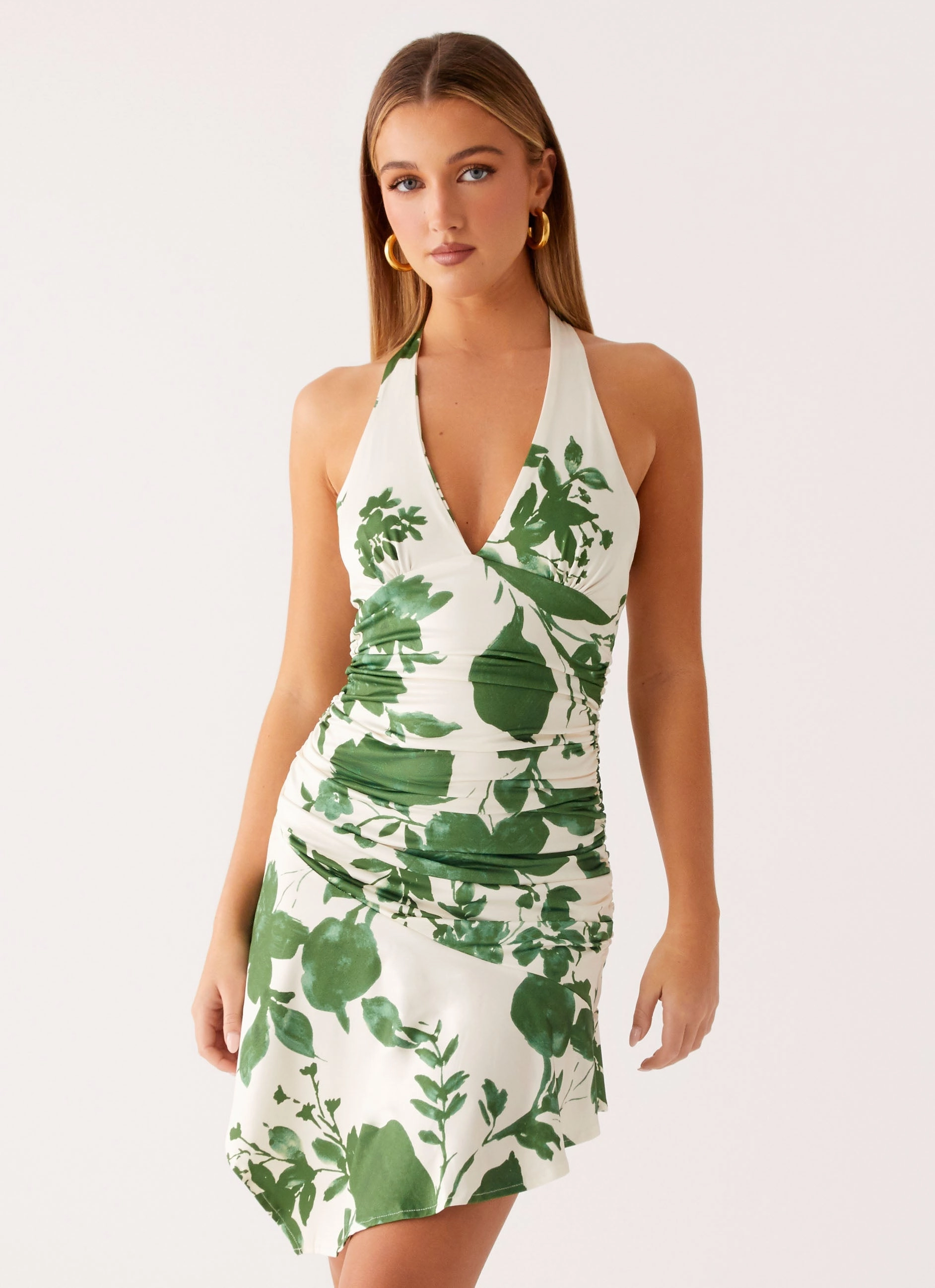 Colt Mini Dress - Verdant Bloom Relaxed Fit Bloom Zone