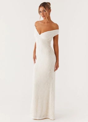 Chantelle Maxi Dress - Ivory Day Ready Breezy Fit