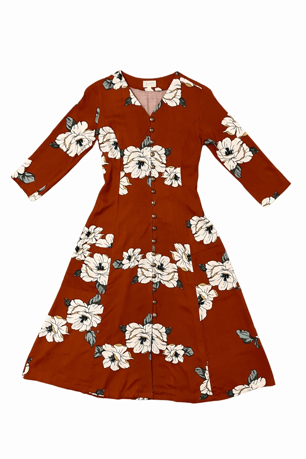 Fiona Dress in Sienna Magnolia Stylish party wear