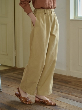 Moisture Wicking Fabric Core Movement Maggie Lyocell Cotton Carrot Trousers