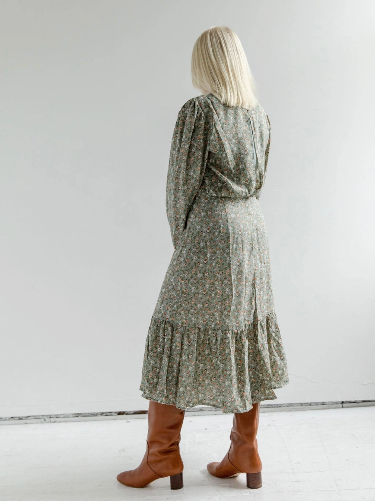Blythe Floral Dress Vibrant pattern
