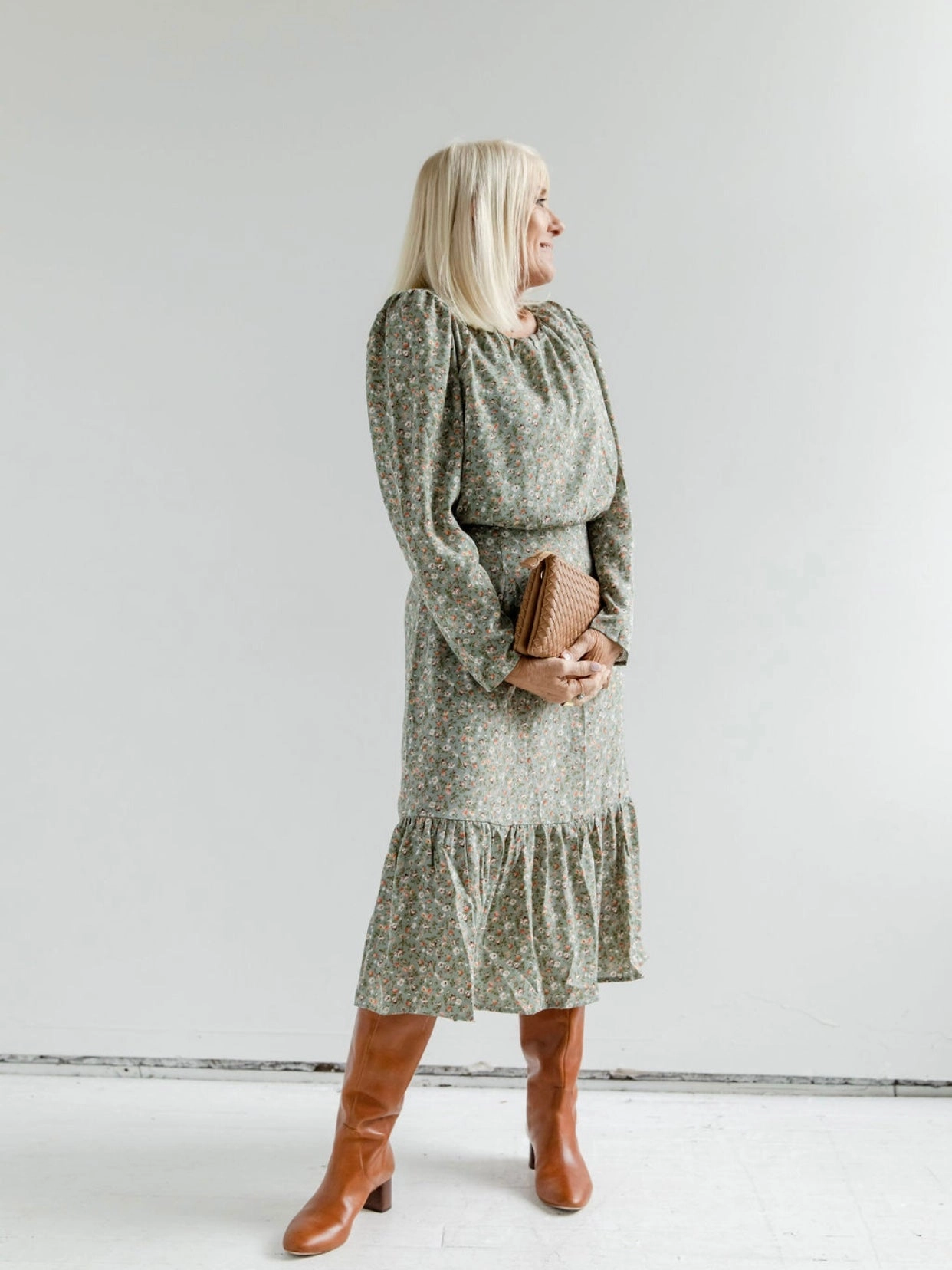 Lounge Vibes Flexible Comfort Blythe Floral Dress
