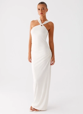 Tamira Maxi Dress - Ivory Layer Ready