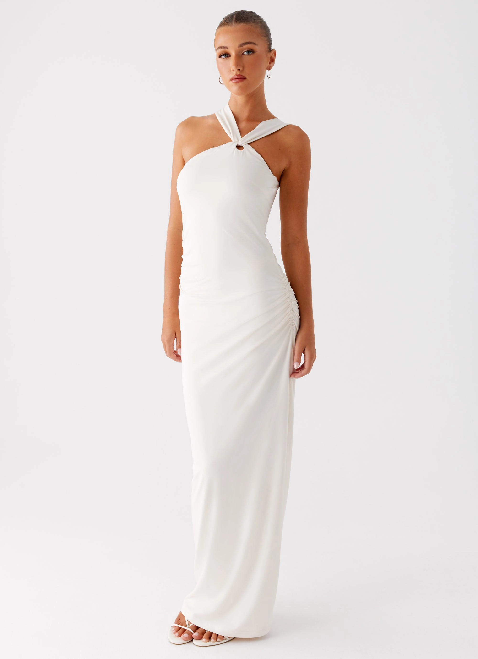 Tamira Maxi Dress - Ivory Layer Ready