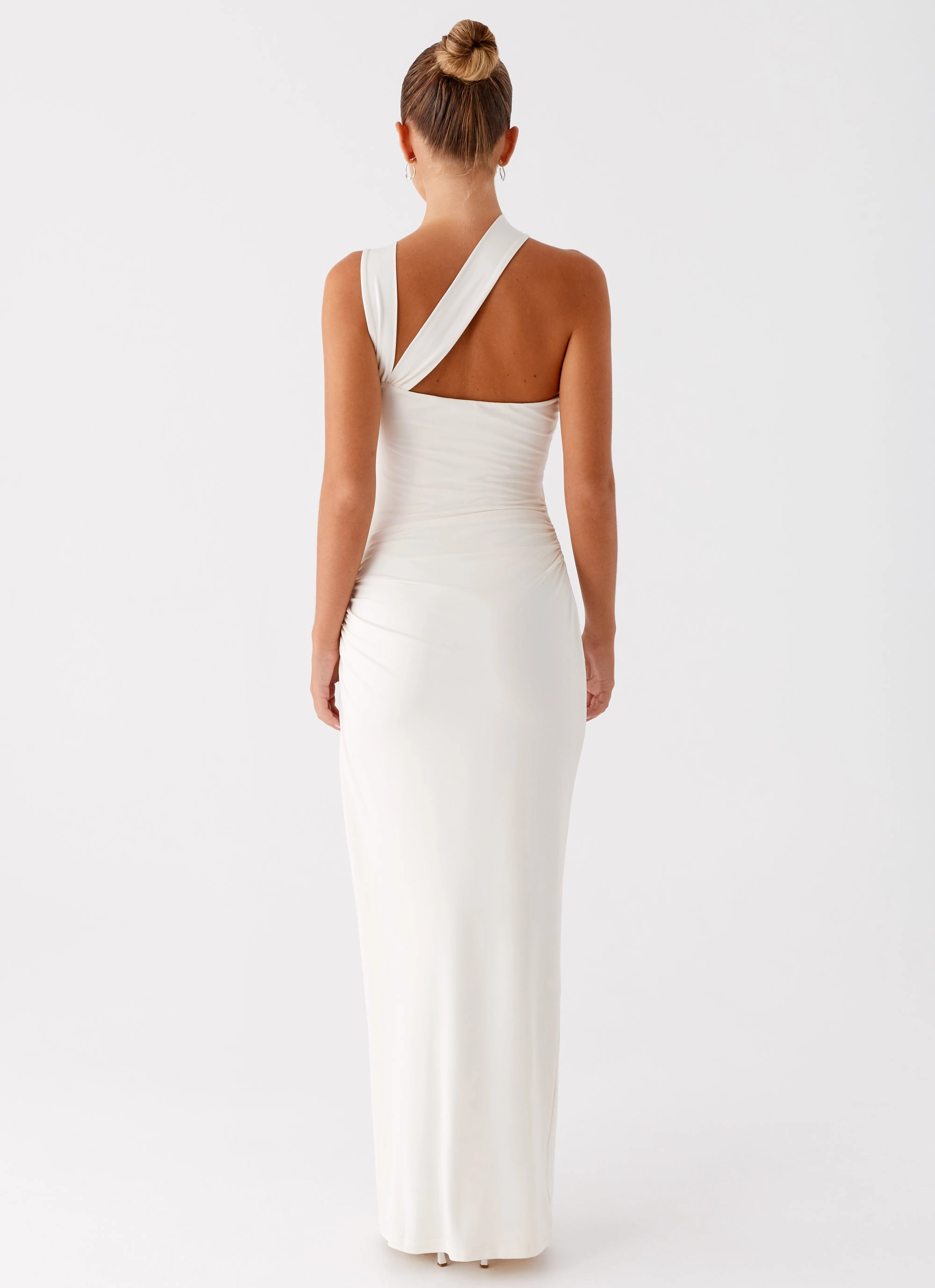 Comfortable texture Tamira Maxi Dress - Ivory