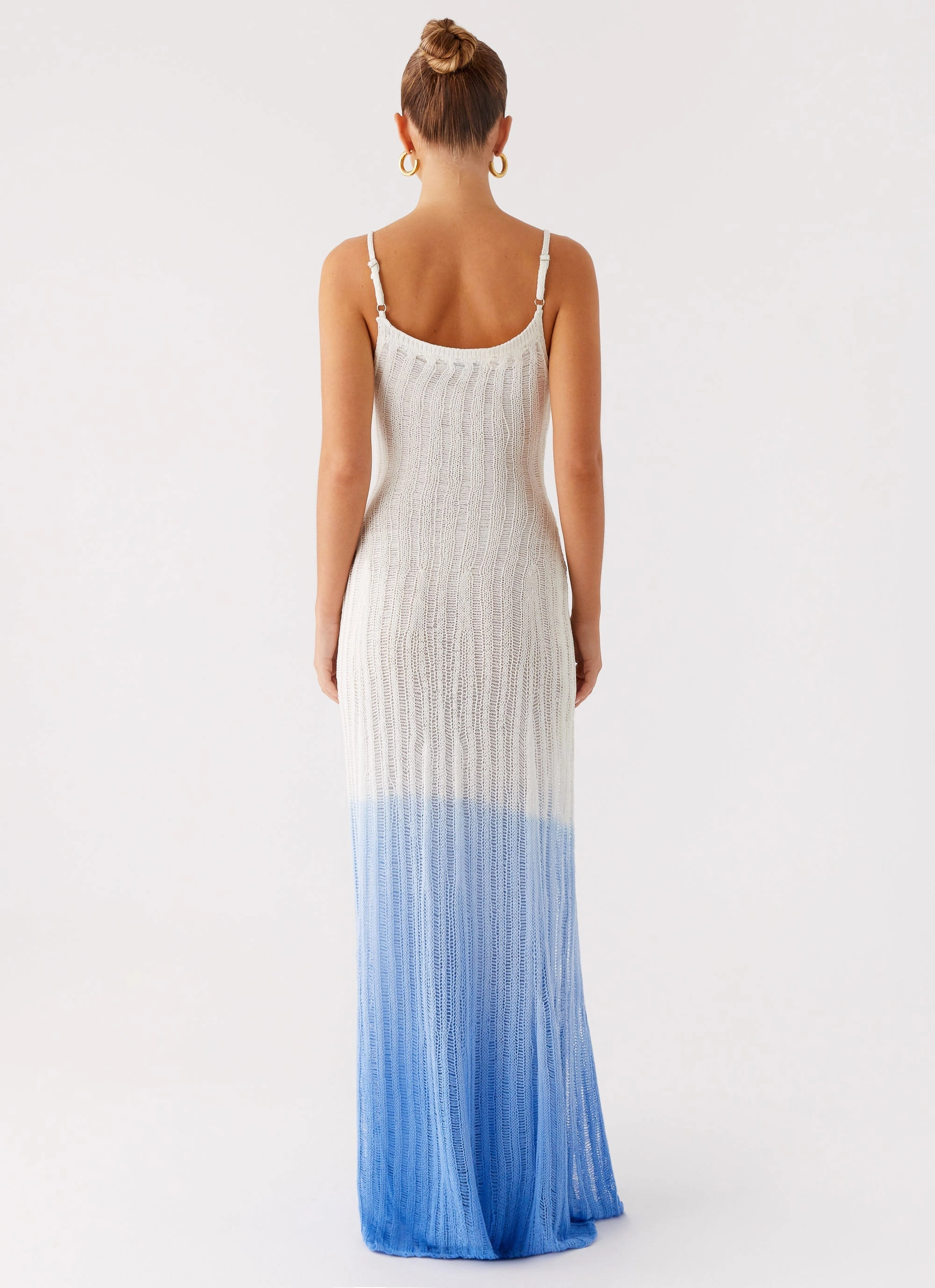 Kiki Maxi Dress - Ombre Blue Wardrobe-Staple
