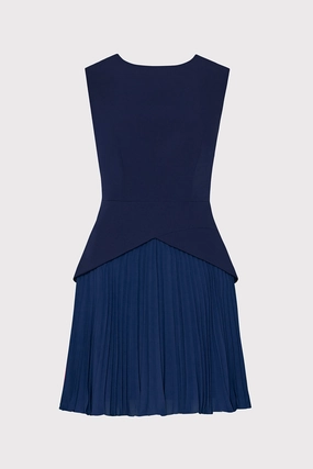 Haddy Pleated Mini Dress Joy Glow