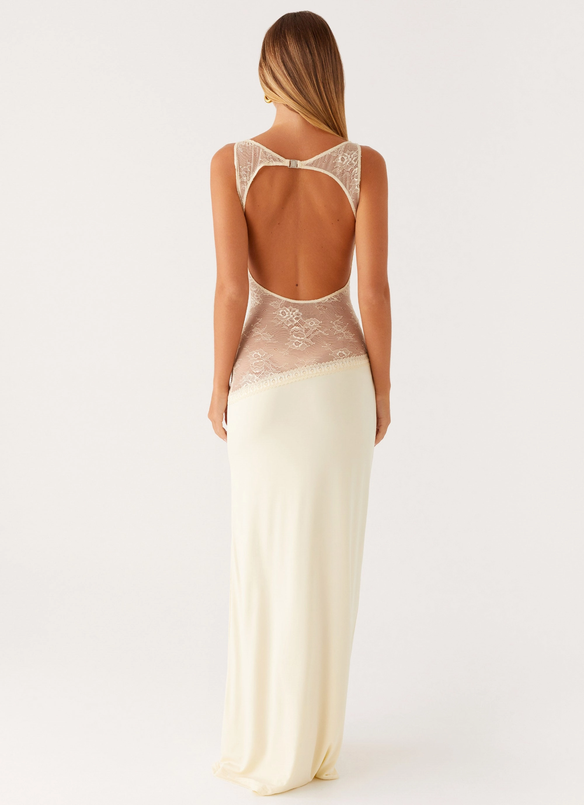 Gentle Drape Youthful Look Lucinda Maxi Dress - Yellow