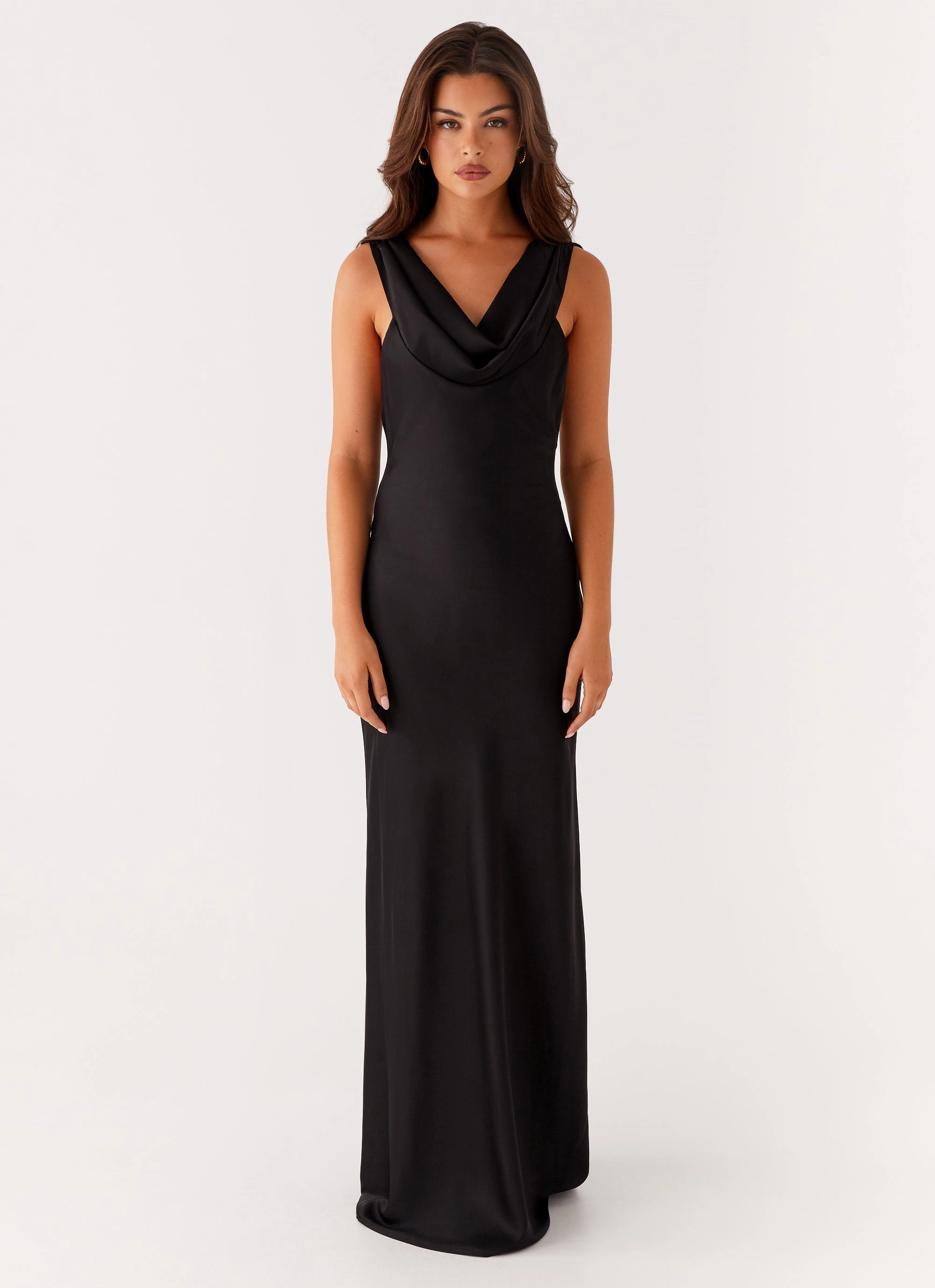 Jewel Tones Smart Fashion Arya Maxi Dress - Black