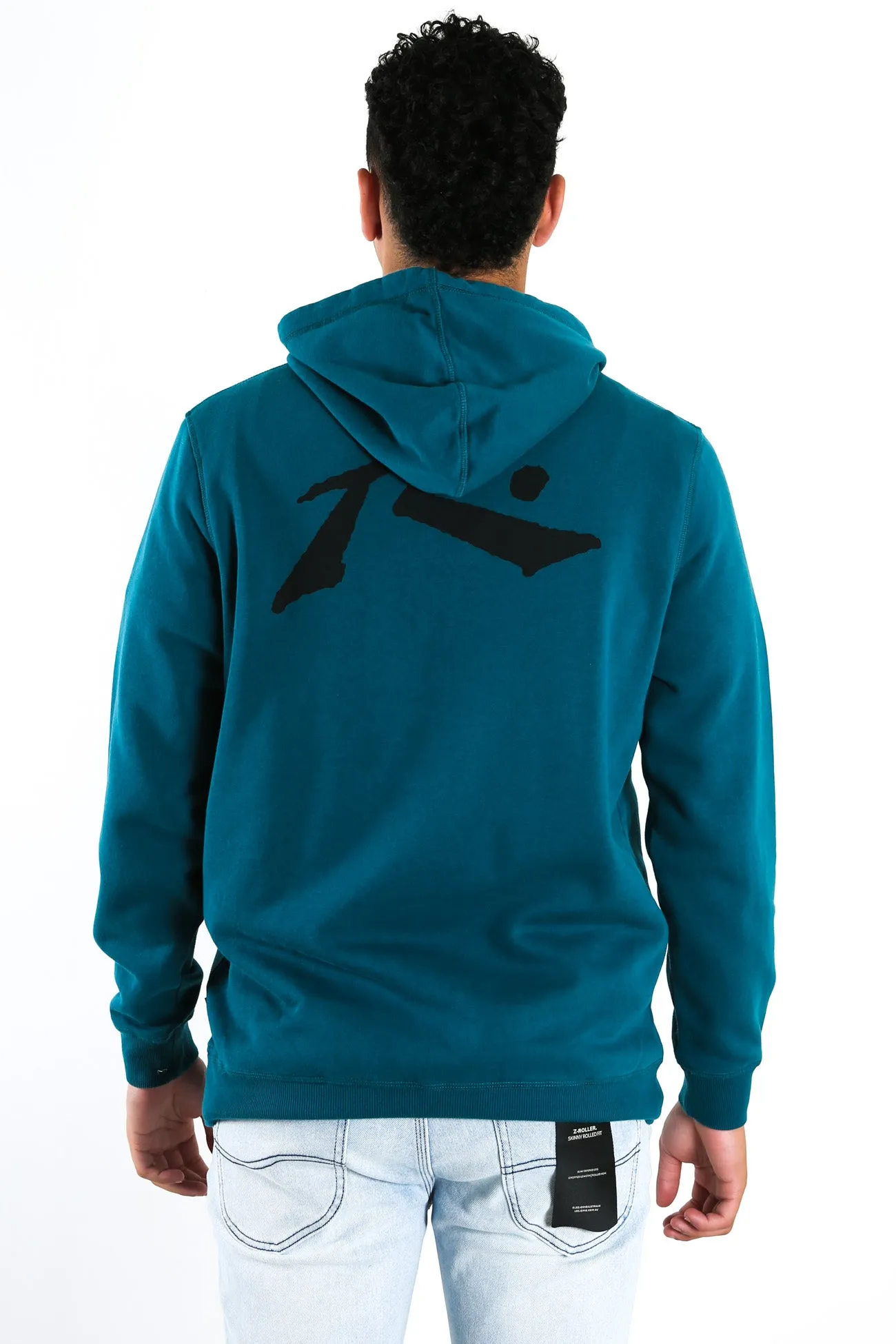 Competition Hooded Fleece Blue Coral