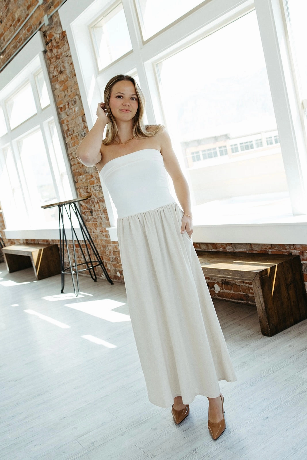 Santa Maria Midi Dress Timeless Shape Classic Touch
