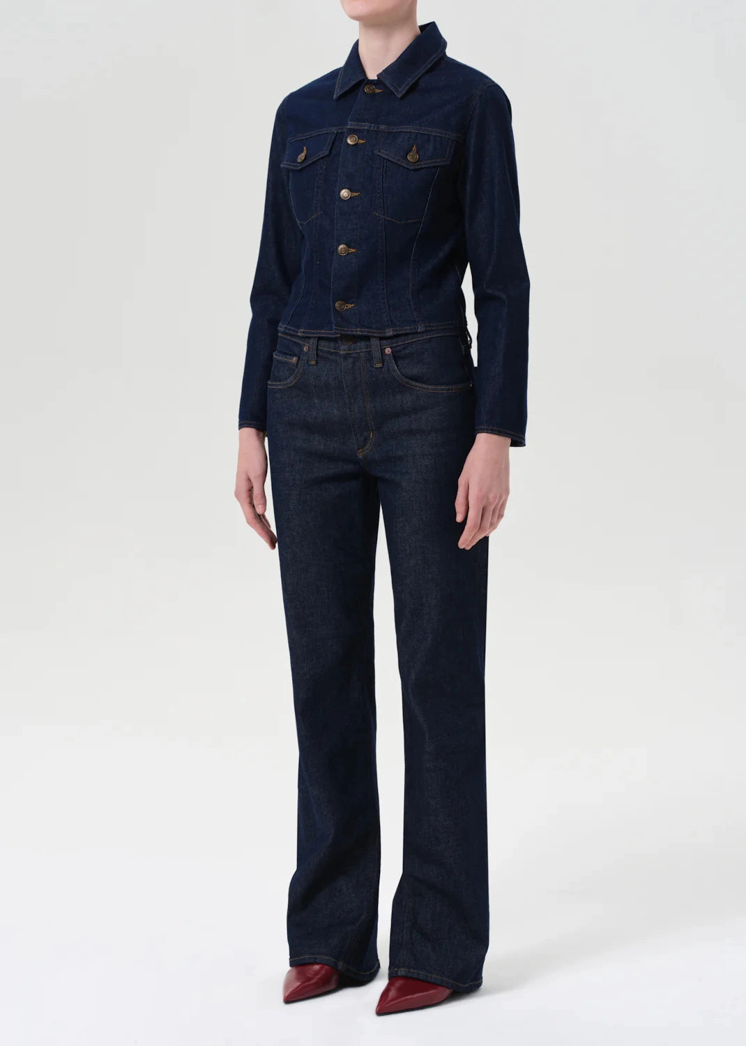 All-Weather Comfort Contoured Jacket in Rinse