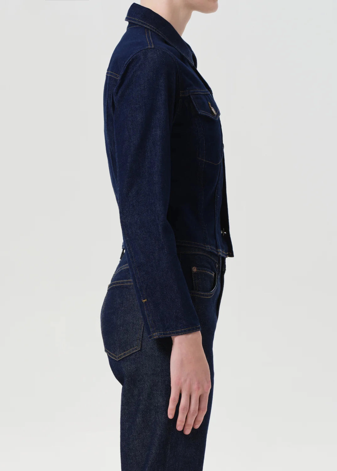 Persist Contoured Jacket in Rinse