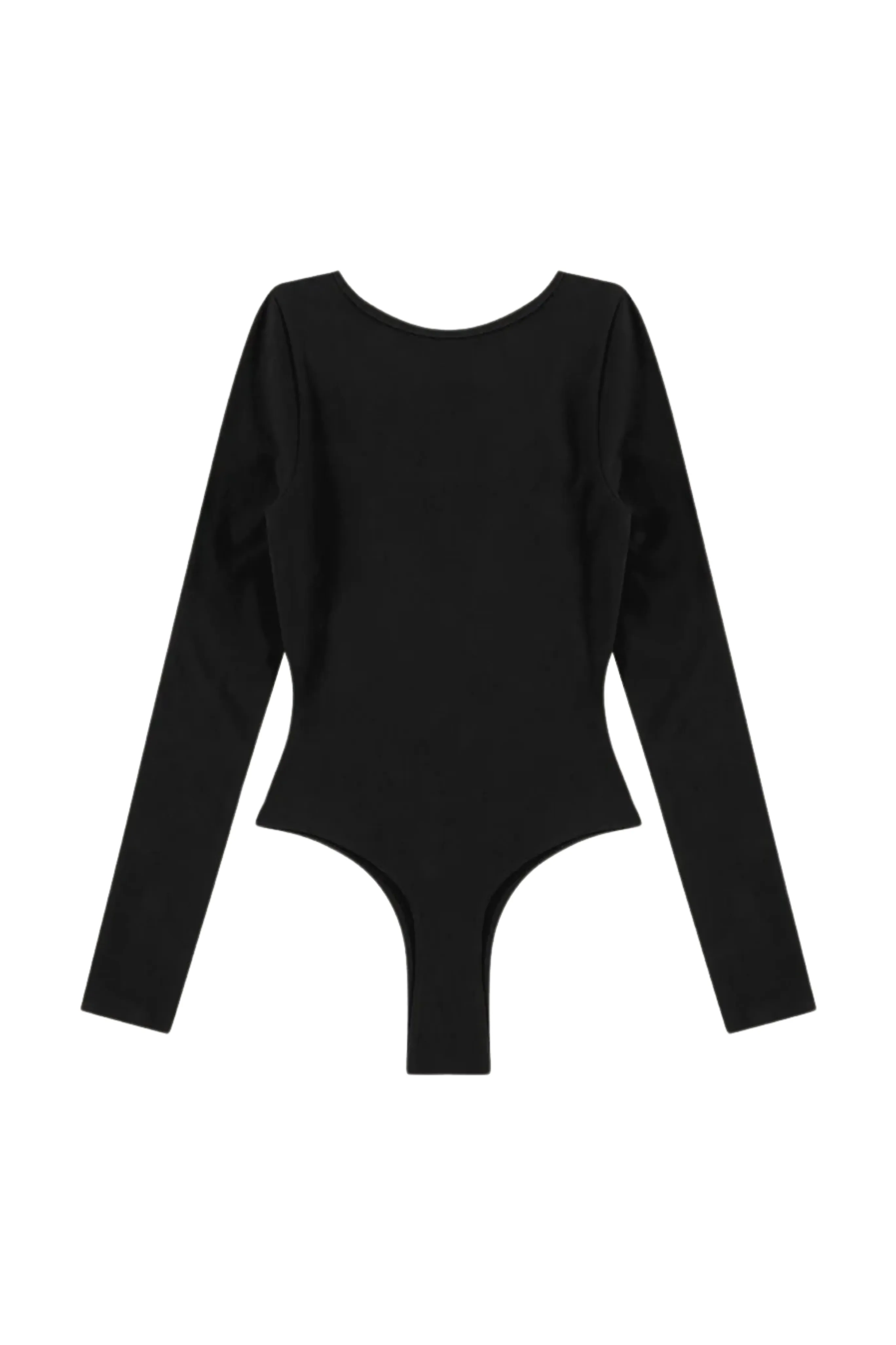 Yoli Bodysuit in Black FlexibleNeckline