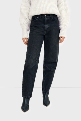 Monique Jeans Textured Fabric Finish