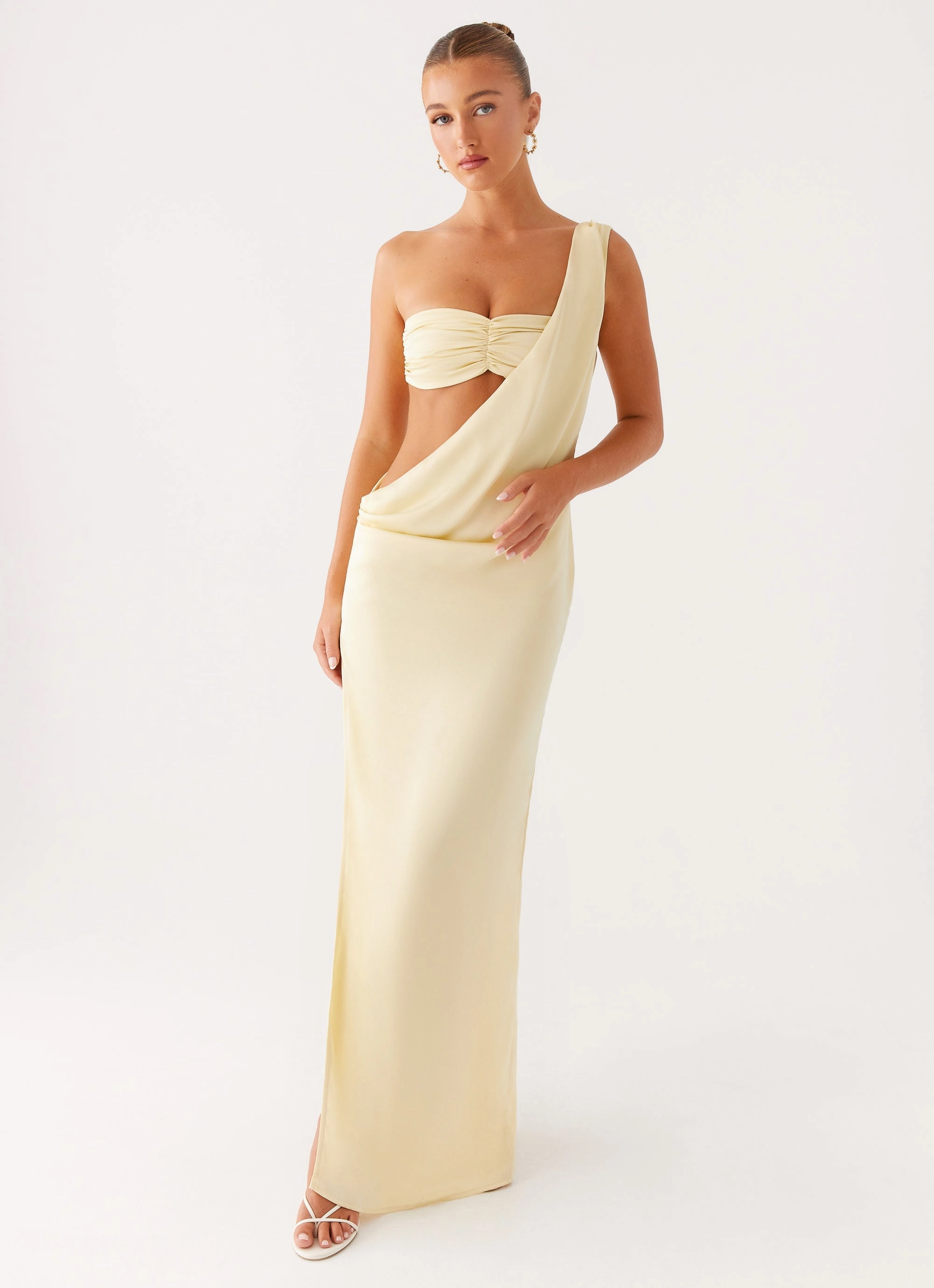 Cooper Maxi Dress - Yellow Noble Glow City Friendly