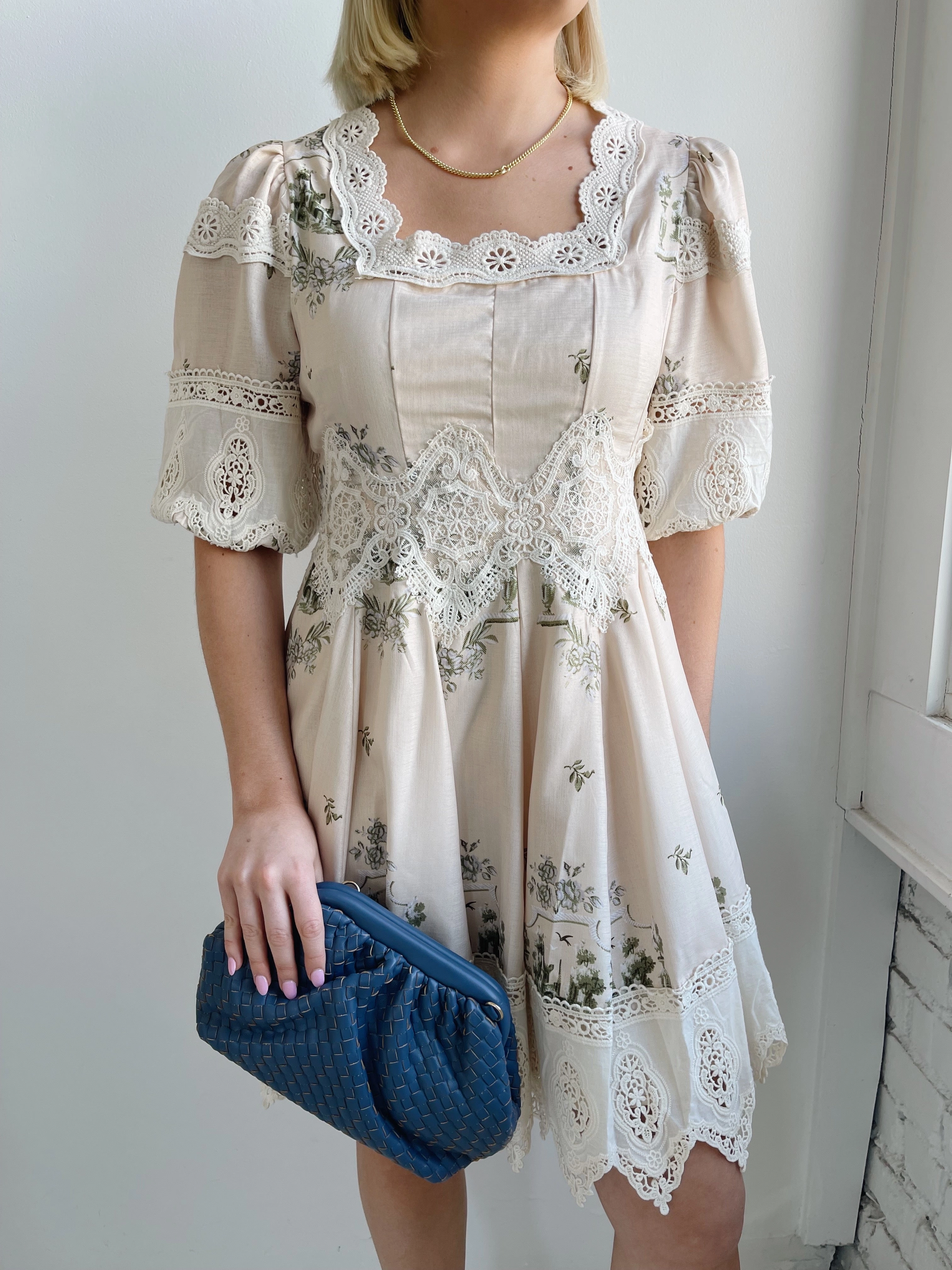 Vibrant Light Recycled-Material Cora Dress