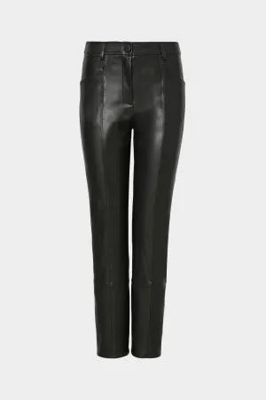 Rue Vegan Leather Pants Flattering Look
