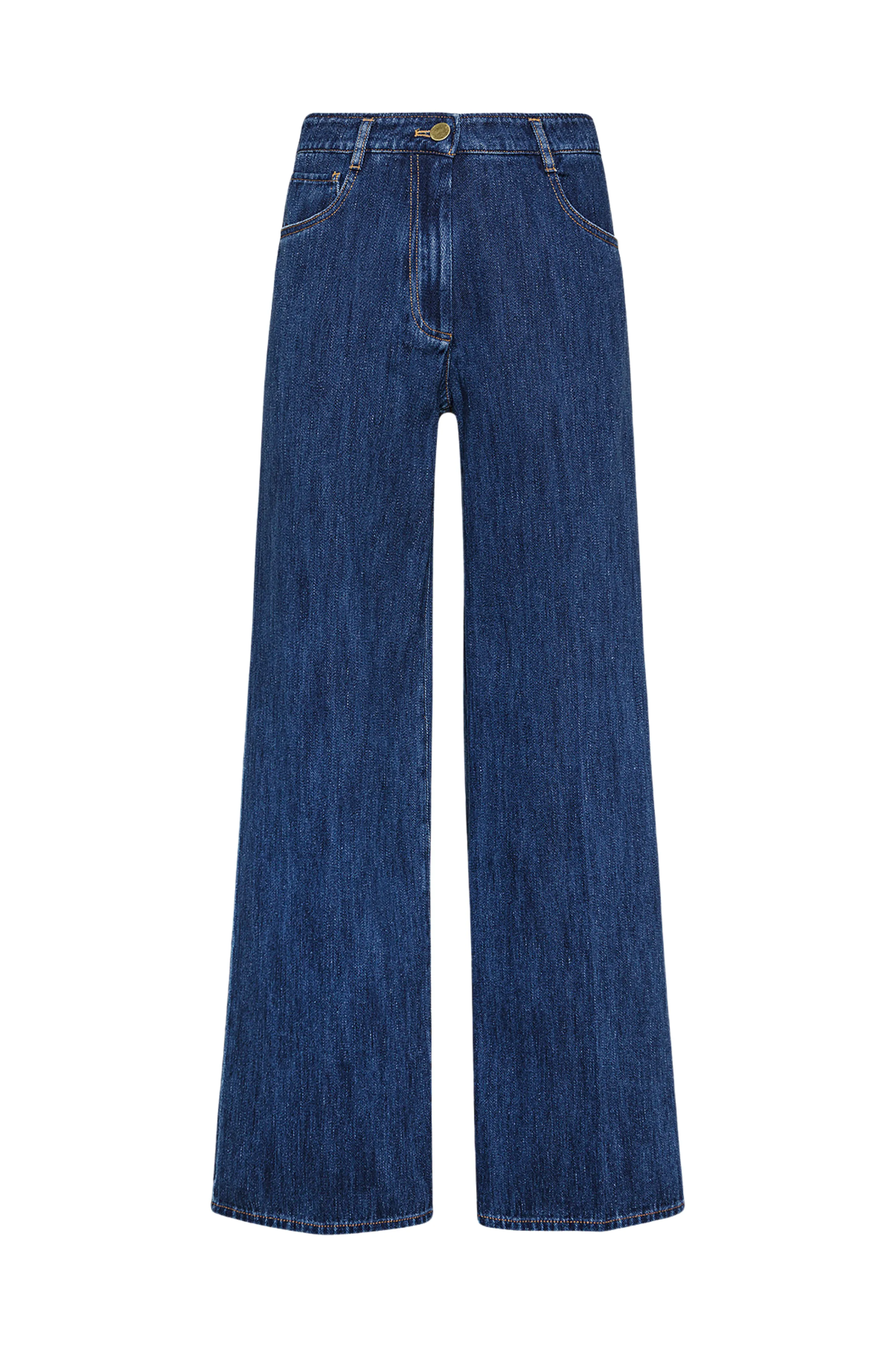 Cotton Cavalry Denim Fade Resistant Finish Easy Match