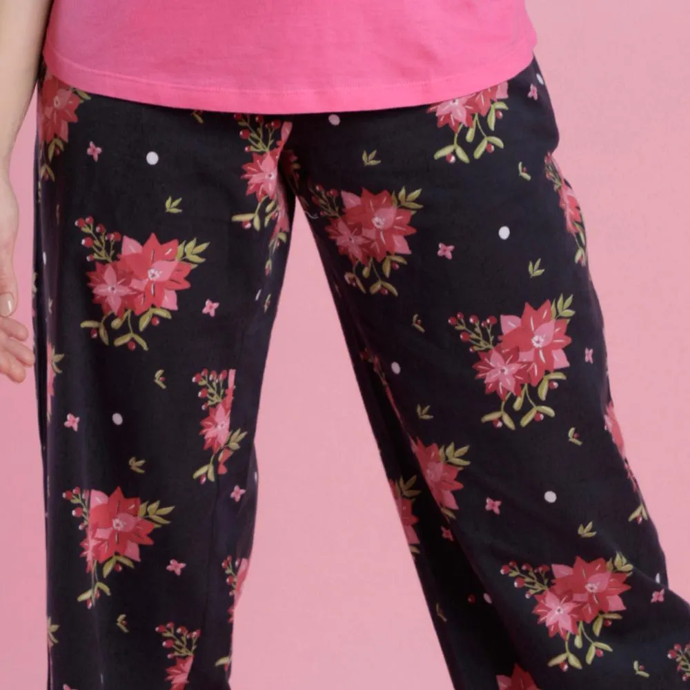 Cotton Flannel Pajama Pants in a Bag