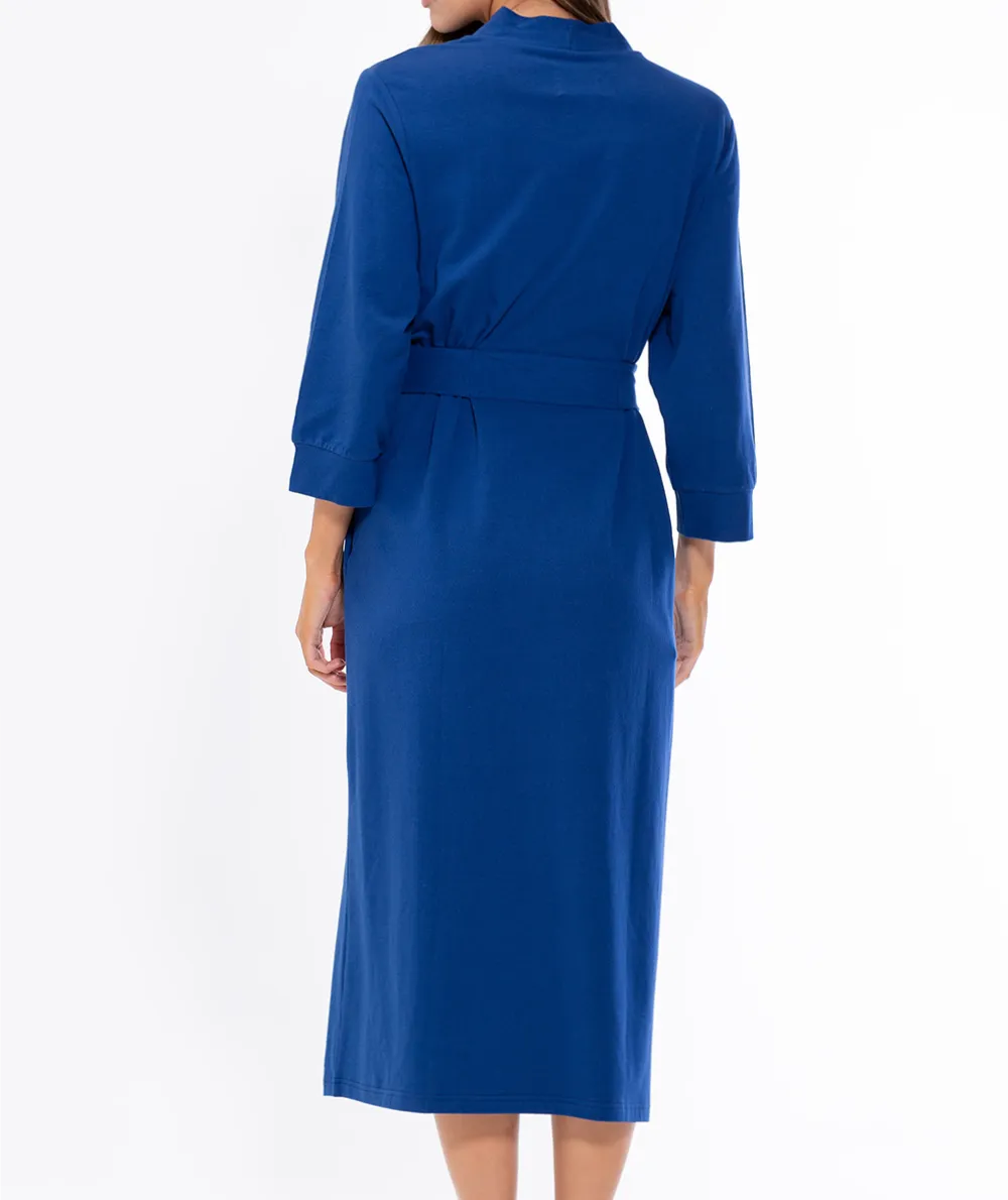 Cotton Knit Kimono Robe